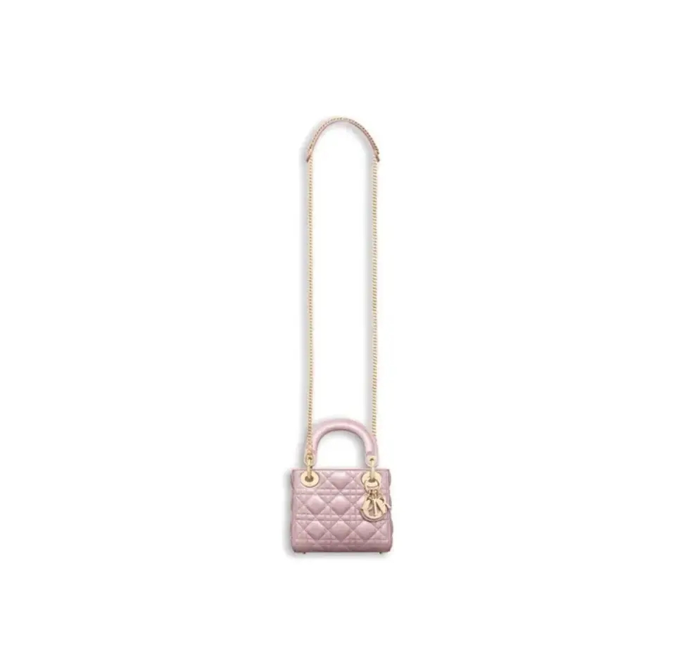 LADY DIOR BAG Powder Pink Lambskin