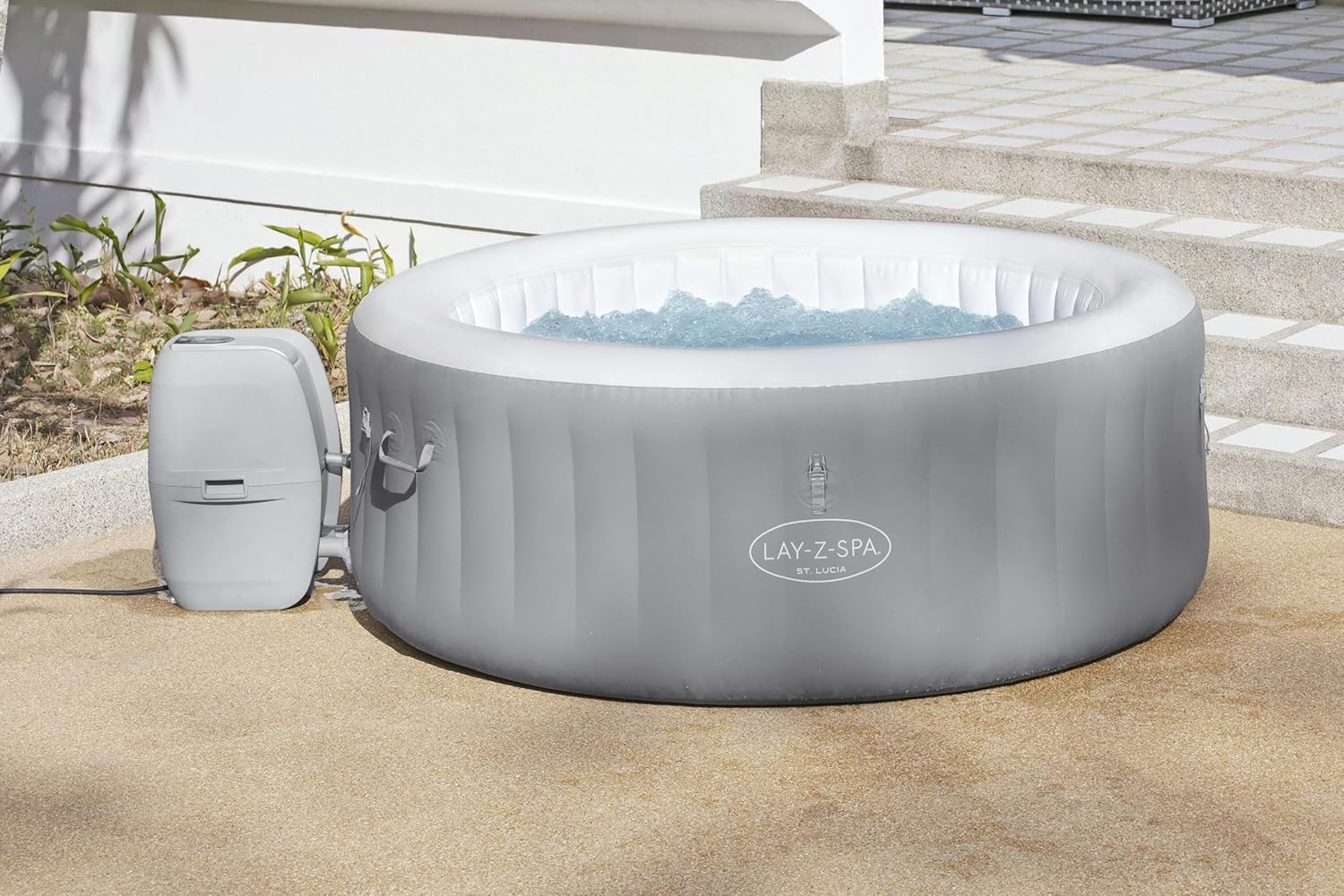 Spa gonflable rond 2–3 personnes