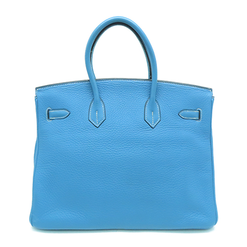 HERMES Epsom Candy Birkin 30 Blue Tyrien Rubis 