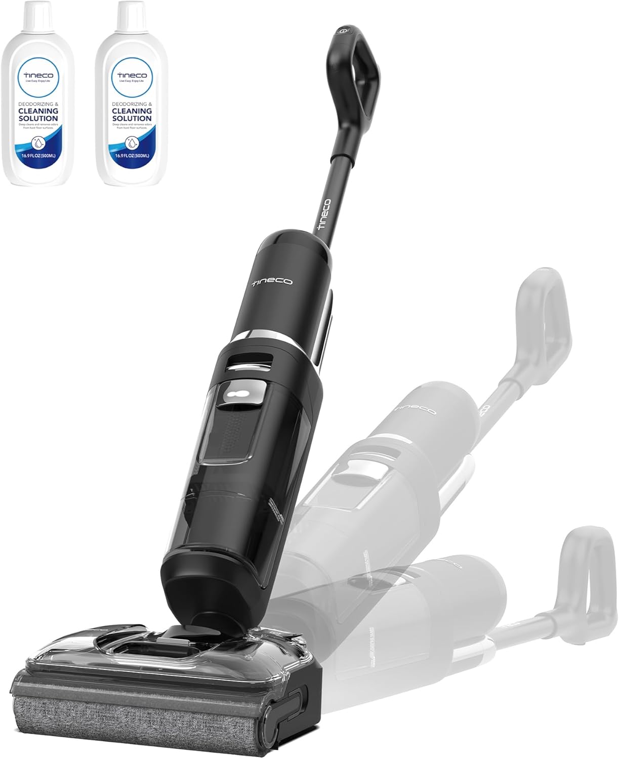 Aspirateur laveur Floor One S7 Stretch Ultra sans fil 180° autonomie 50 min auto nettoyage 85°C nettoyage bords