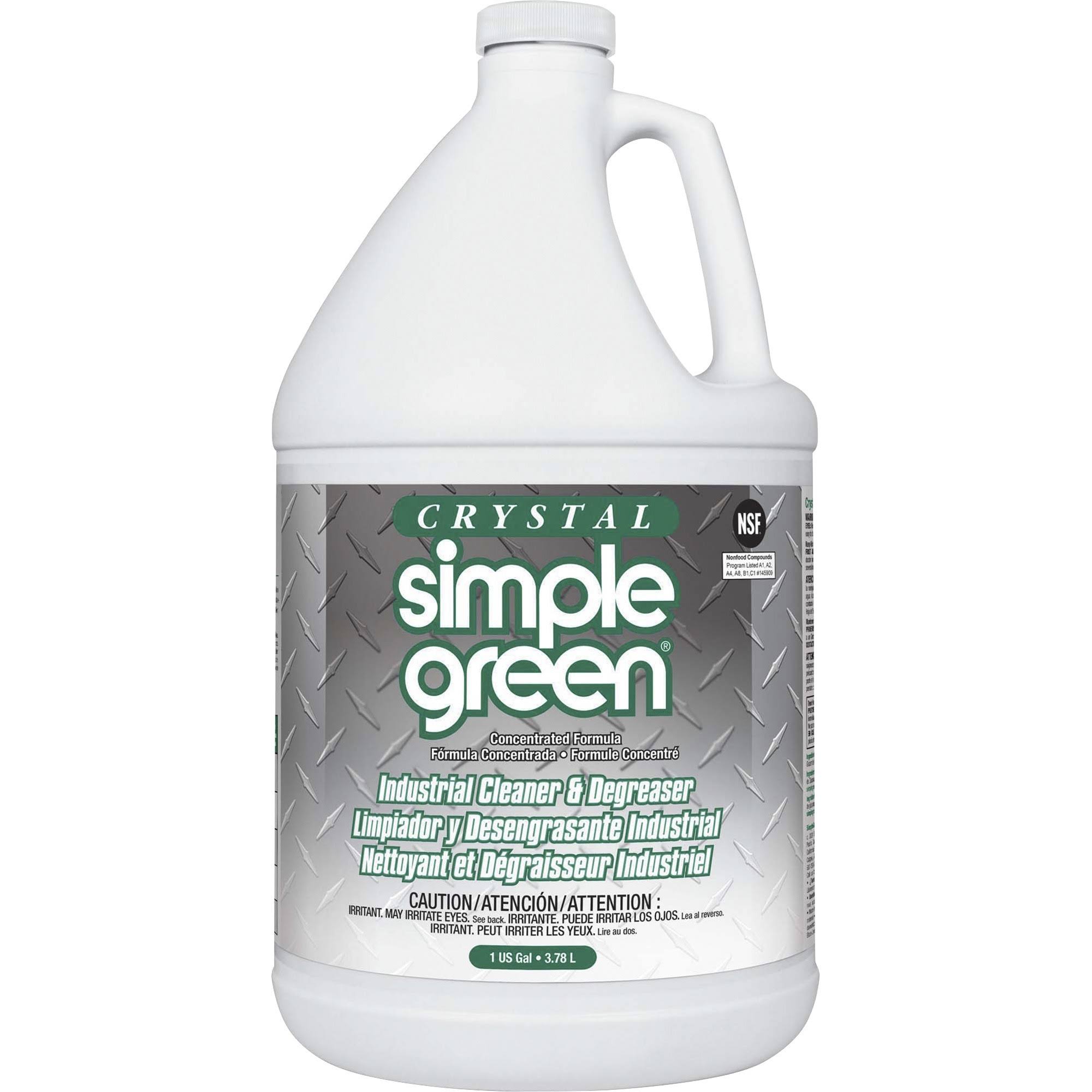 Simple Green Crystal Industrial Cleaner & Degreaser - 128 fl oz jug