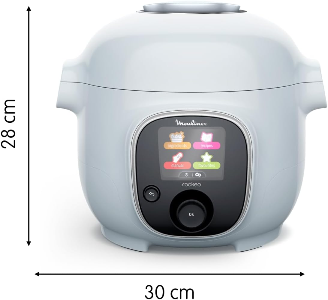 Multicuiseur intelligent Cookeo Mini 3L 150 recettes cuisson haute pression CE880410