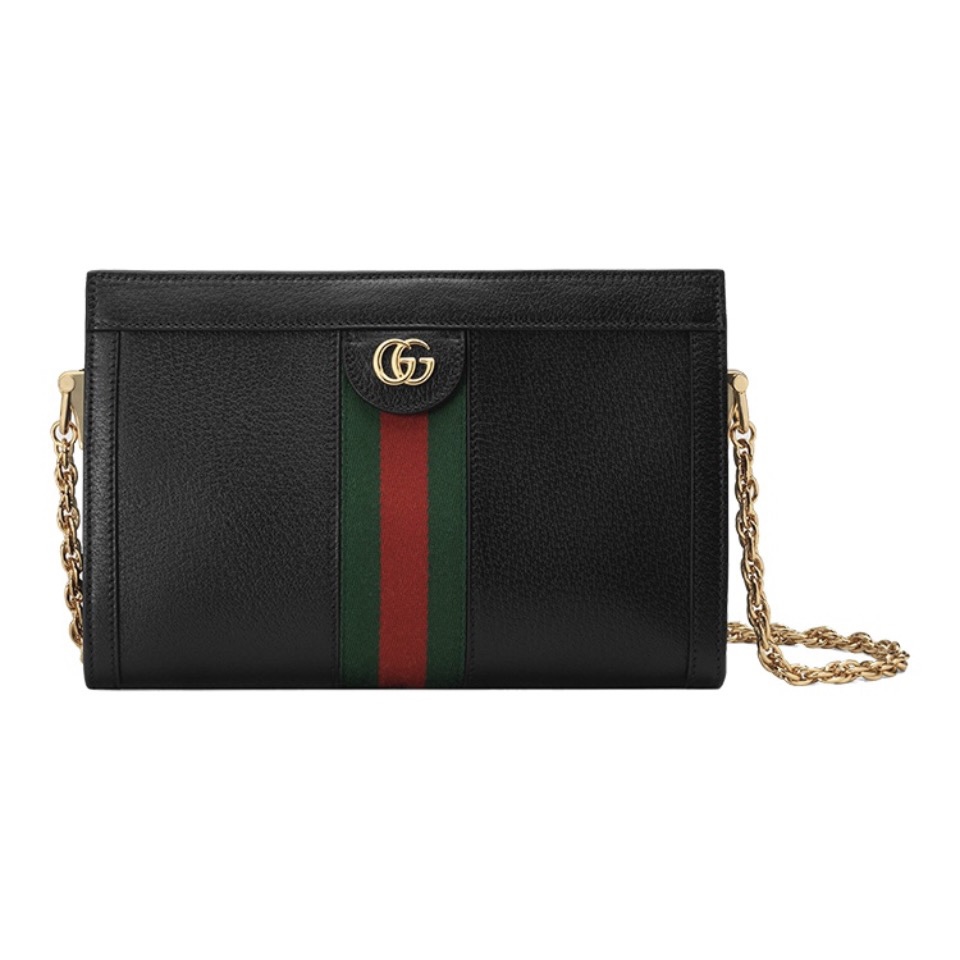 GUCCI Ophidia Sanall Suede&Leather