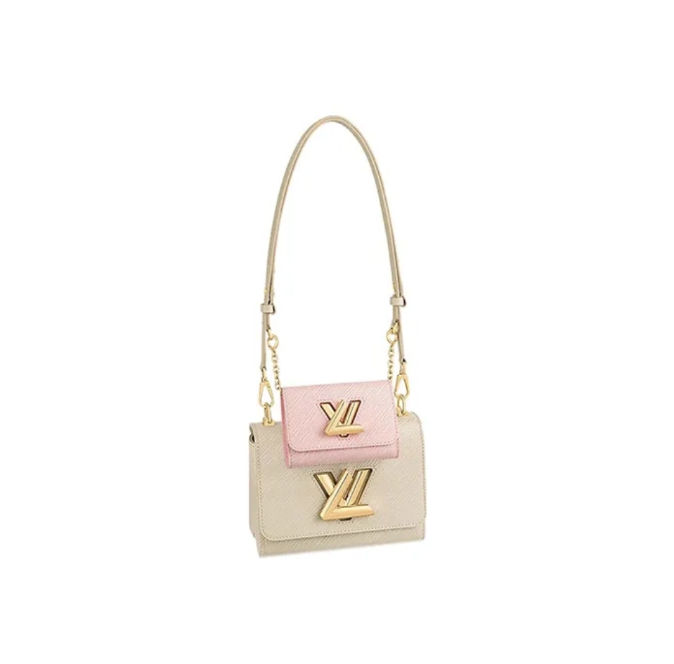 Louis vuittion twist set bag Epi cowhide leather