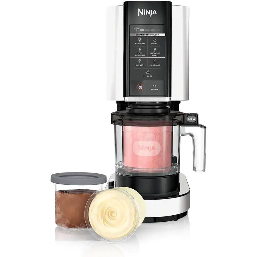 Ninja Creami 7-in-1 Ice Cream Maker ,White