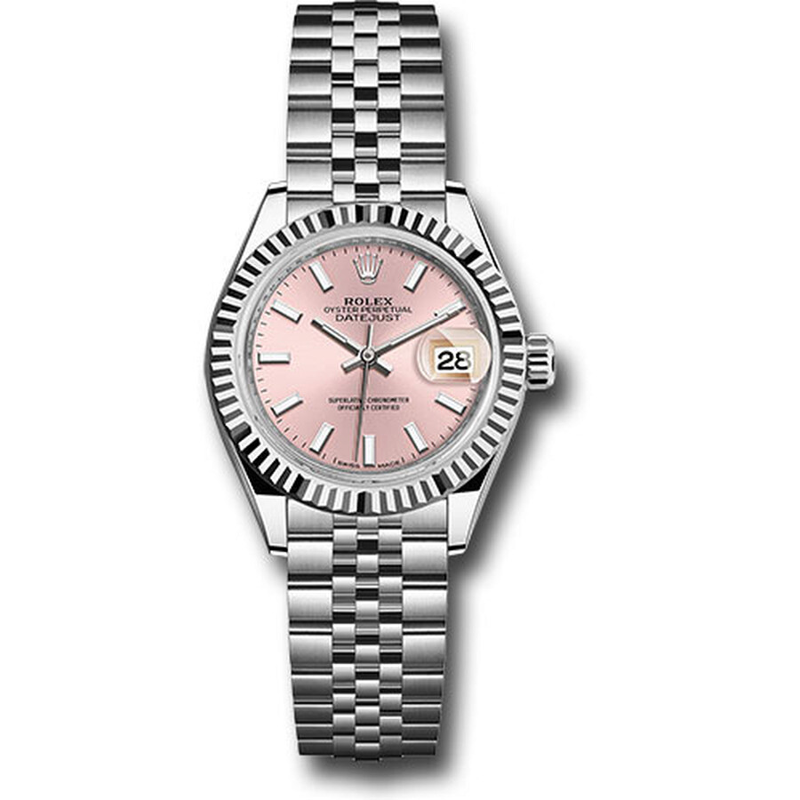 Rolex Lady Datejust Automatic Pink Dial Ladies Jubilee Watch 279174PSJ（Lifetime free warranty+90-days replacement service & Refund!.）
