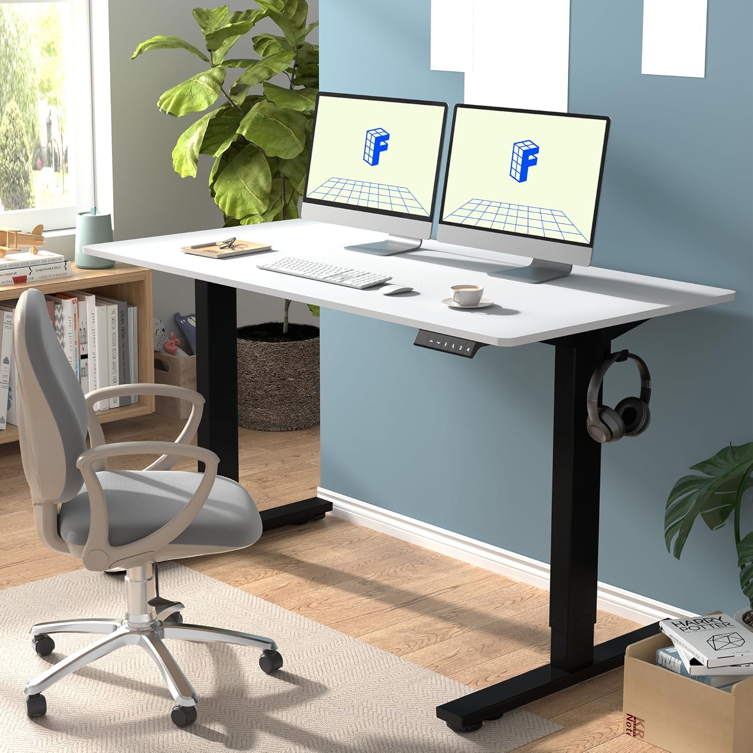 FLEXISPOT EN1 Whole-Piece Standing Desk