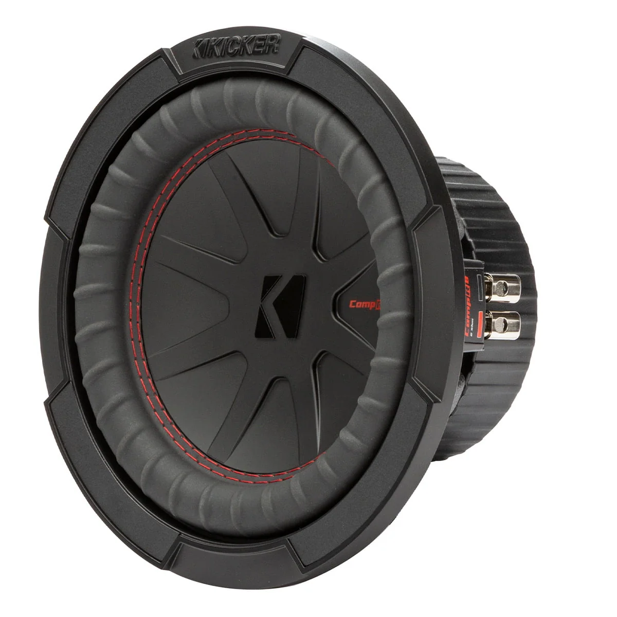 KICKER Compr 8 in Dual 4 Ohm DVC 600W Peak Power Car Audio Subwoofer