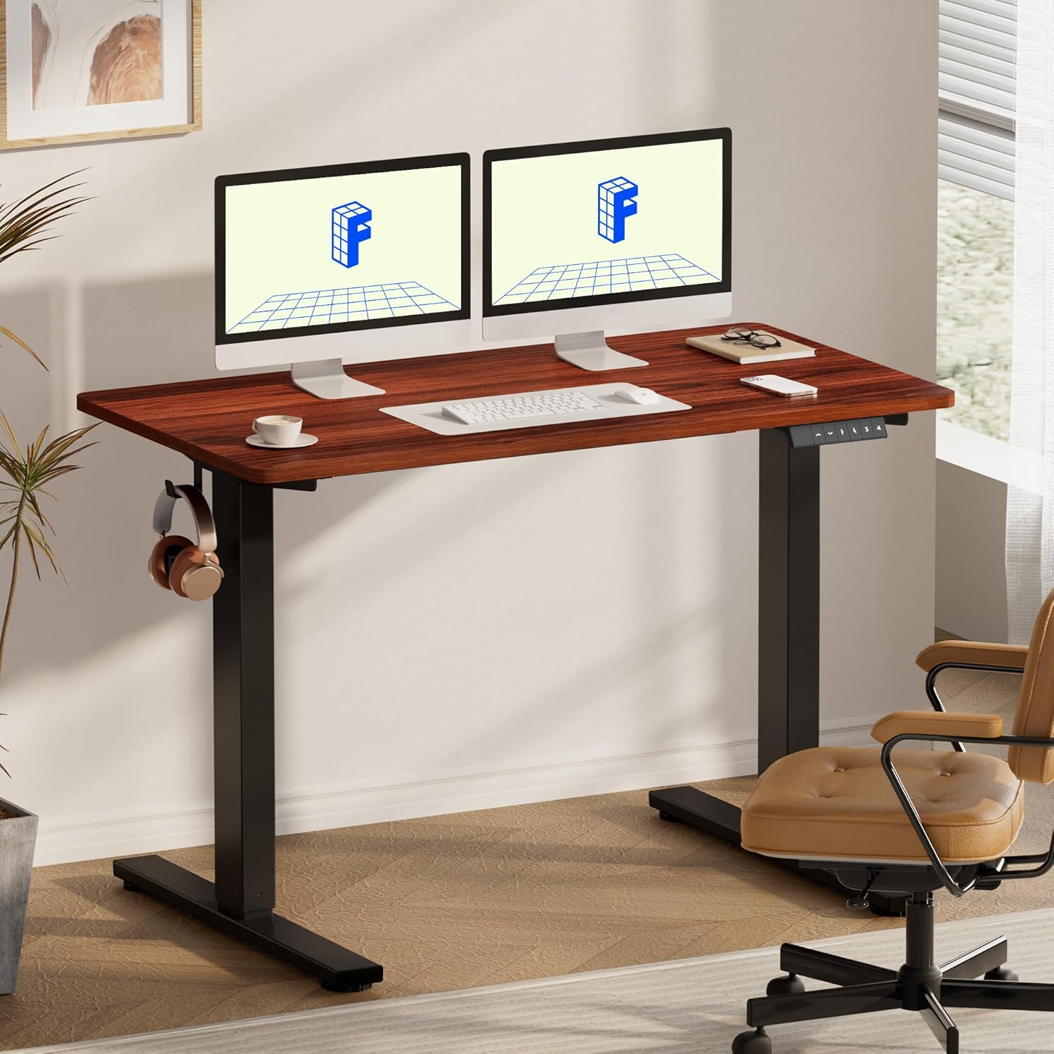 FLEXISPOT EN1 Whole-Piece Standing Desk