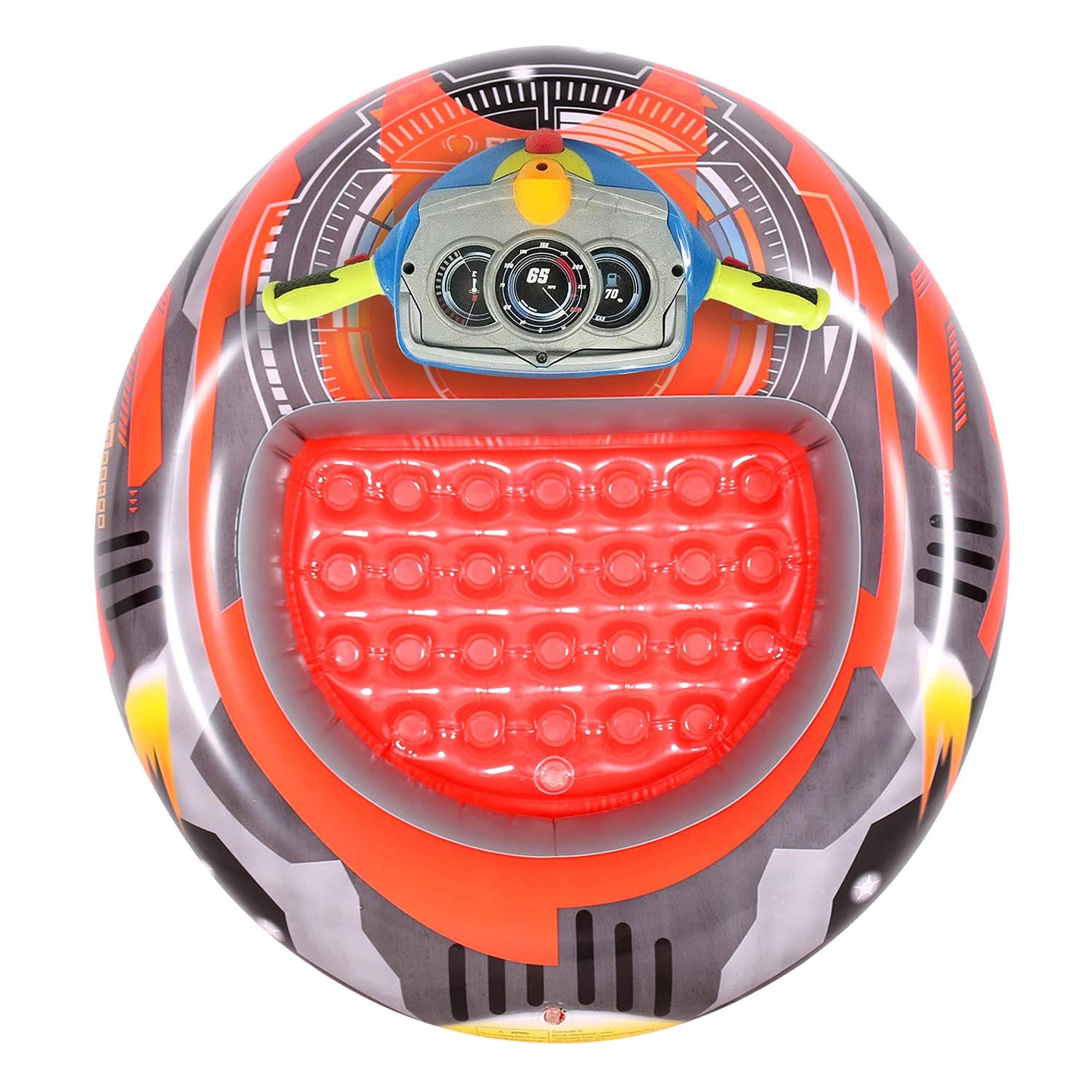 Banzai Aqua Blast Motorized Bumper Boat, Red
