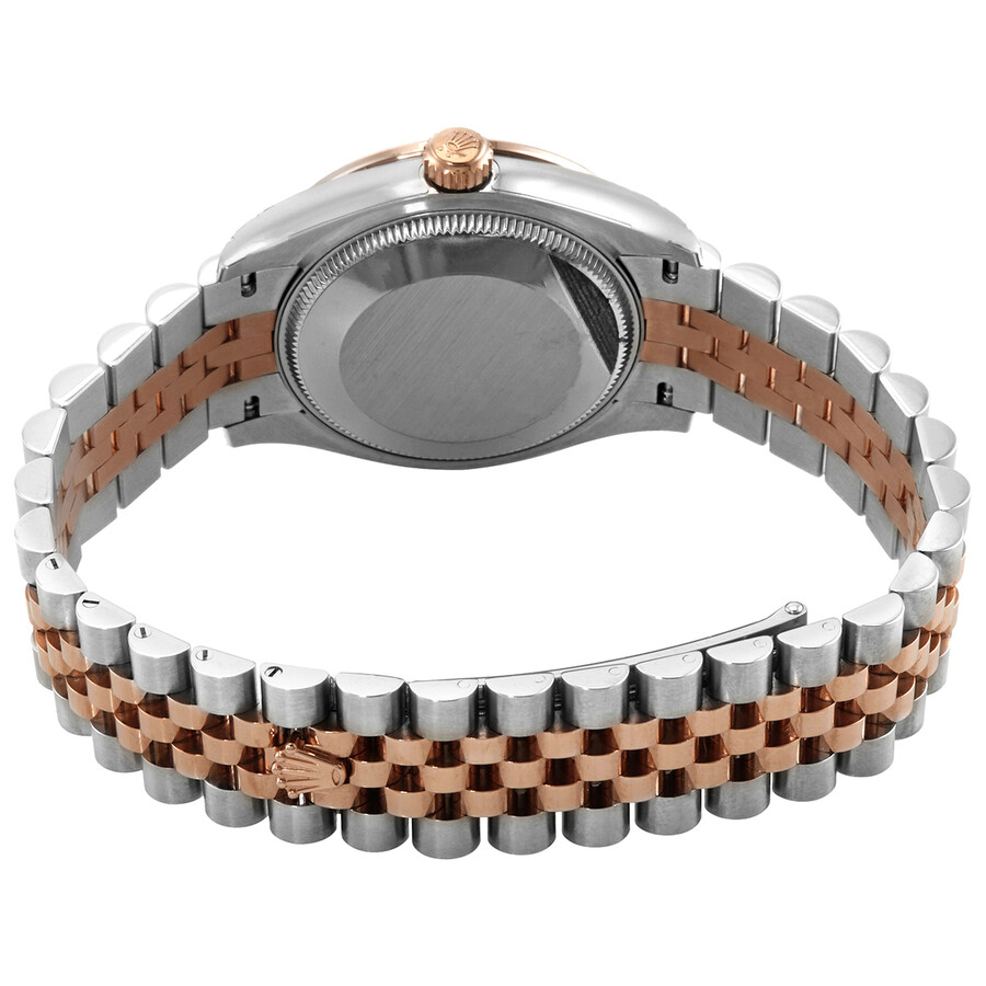 Rolex Datejust 31 Aubergine Dial Automatic Ladies Steel and 18kt Everose Gold Jubilee Watch 278381AURDJ（Lifetime free warranty+90-days replacement service & Refund!.）