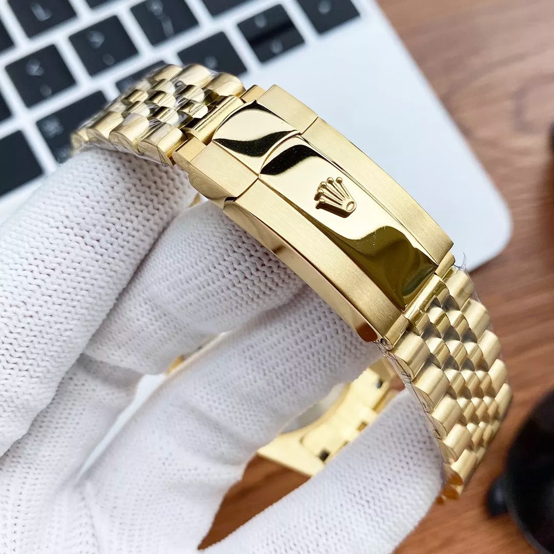 DATE JUST II FULL GOLDEN SELECTION 41MM（Lifetime free warranty+90-days replacement service & Refund!.）