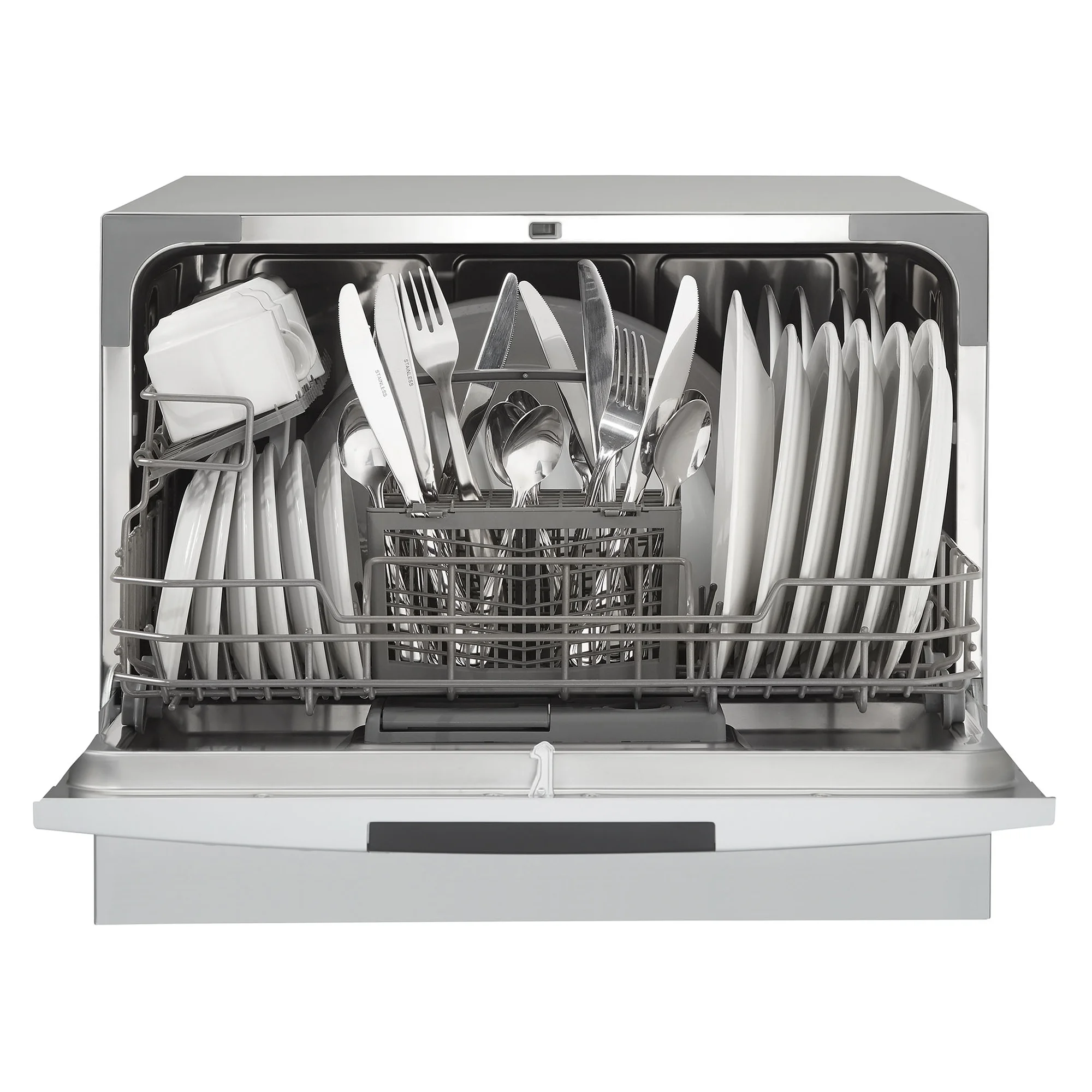 Danby 6 Place Setting Countertop Dishwasher in White (DDW621WDB)