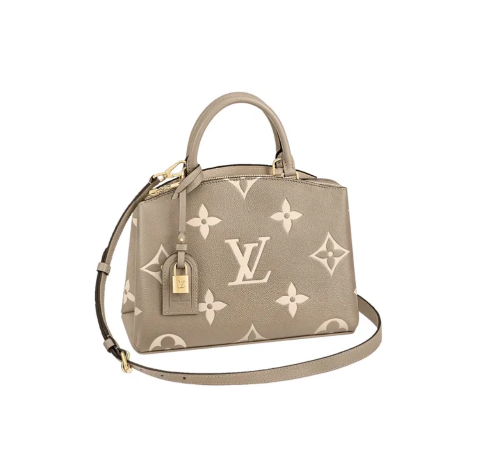 LOUIS VUITTION Petit Palais Grained Cowhide Bag