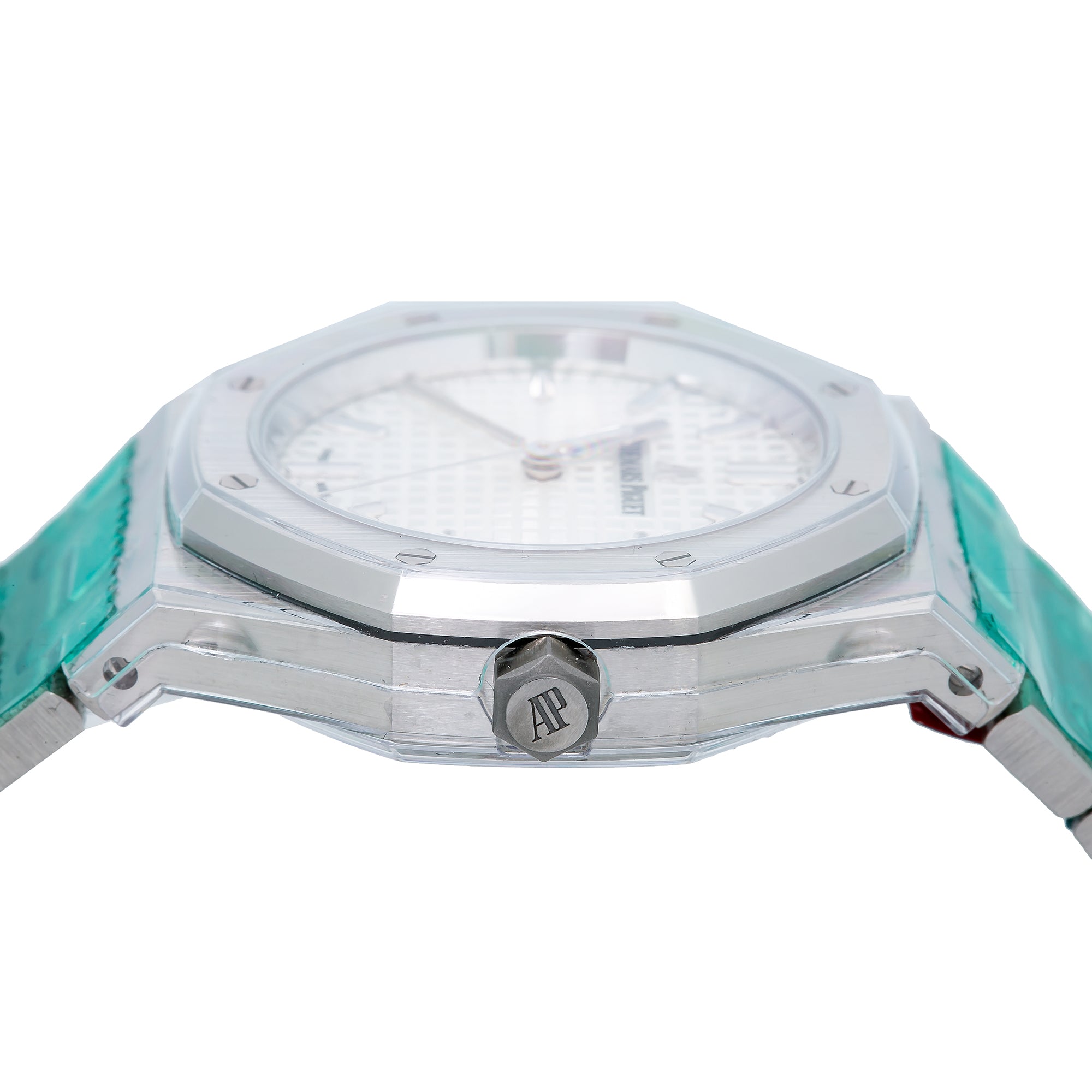 Audemars Piguet Royal Oak 77350ST 34MM Silver Dial With Stainless Steel Bracelet