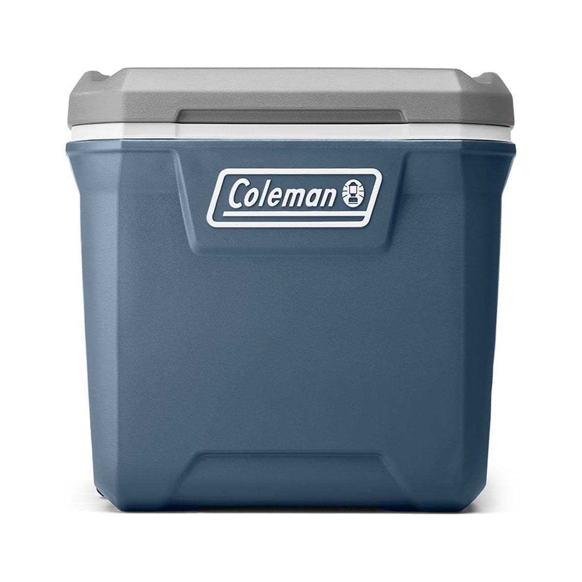 Coleman 316 Series 60qt Hard Chest Wheeled Cooler, Lakeside Blue