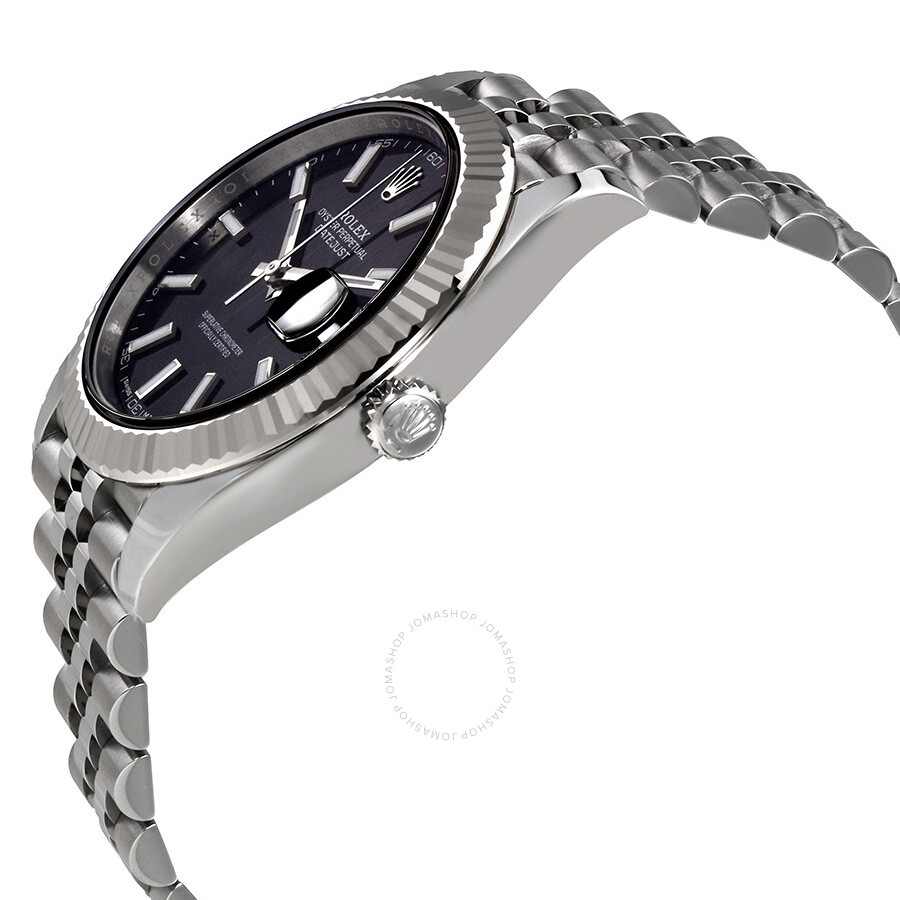 Rolex Oyster Perpetual Datejust Black Dial Jubilee Men s Watch 126334BKSJ（Lifetime free warranty+90-days replacement service & Refund!.）