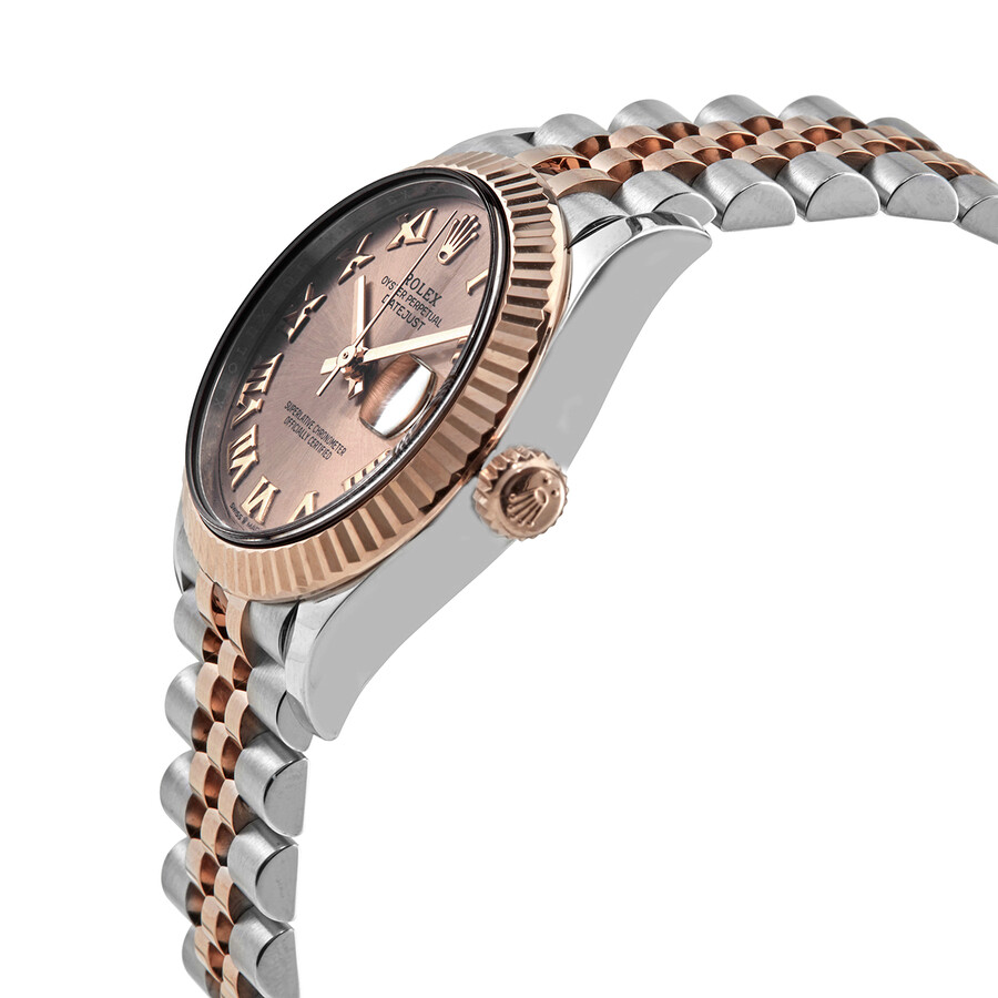 Rolex Datejust 31 Rose Roman Dial Automatic Ladies Steel and 18kt Everose Gold Jubilee Watch 278271PKRJ（Lifetime free warranty+90-days replacement service & Refund!.）