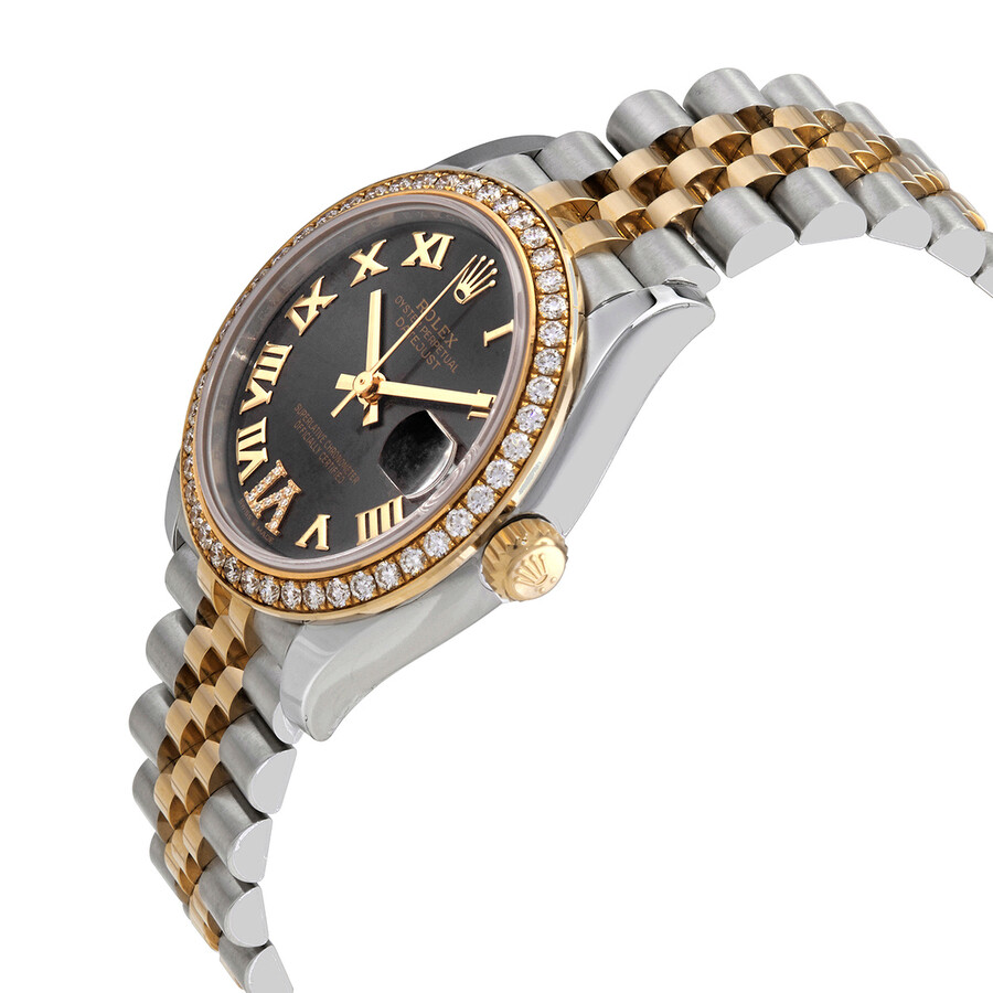 Rolex Datejust 31 Grey Dial Ladies Steel and 18kt Yellow Gold Jubilee Watch 278383GYRDJ（Lifetime free warranty+90-days replacement service & Refund!.）