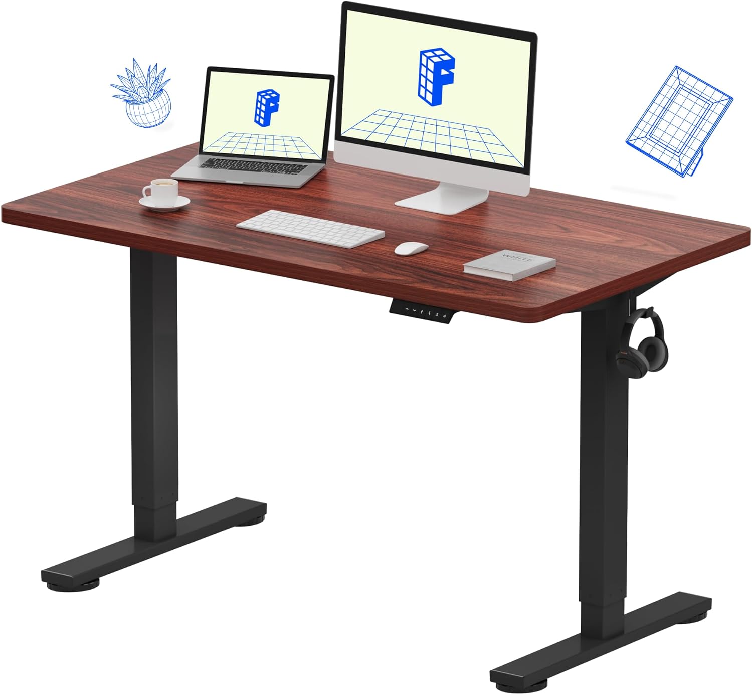 FLEXISPOT EN1 Whole-Piece Standing Desk
