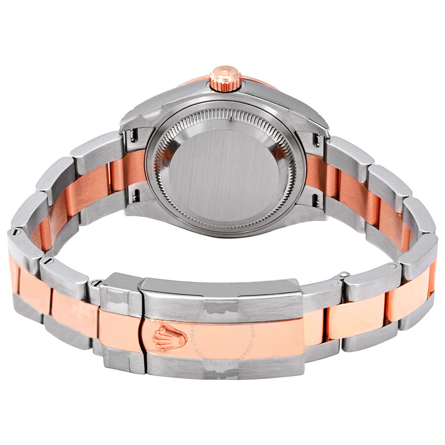 Rolex Lady-Datejust 28 White Dial Ladies Steel and 18kt Everose Gold Oyster Watch 279171WRO（Lifetime free warranty+90-days replacement service & Refund!.）