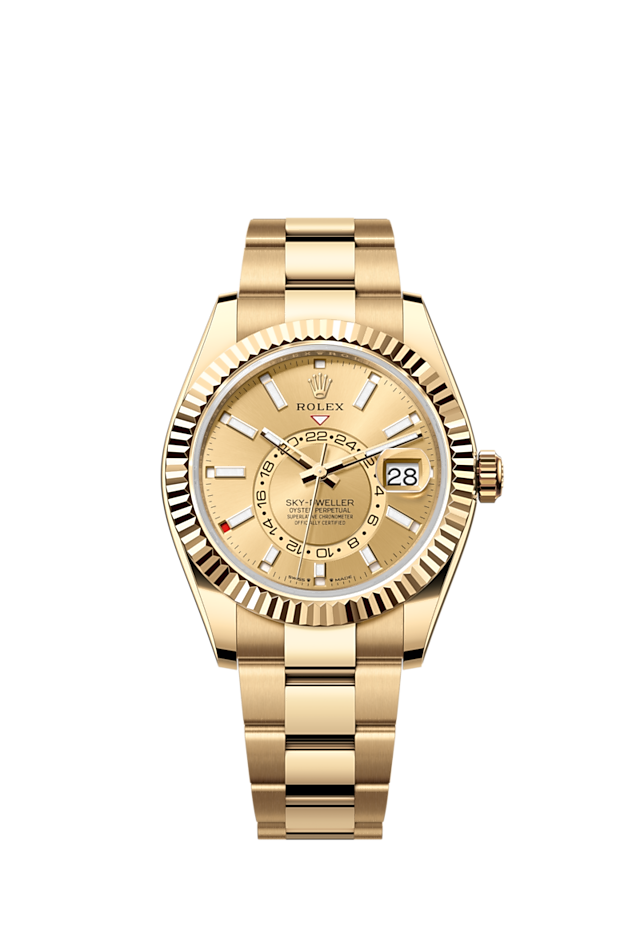 Rolex Sky Dweller in Gold