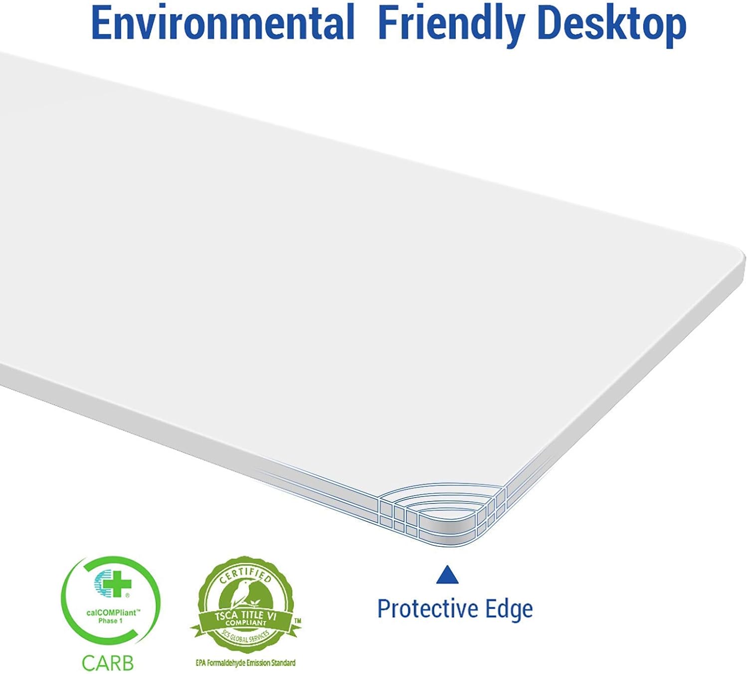 FLEXISPOT EN1 Whole-Piece Standing Desk