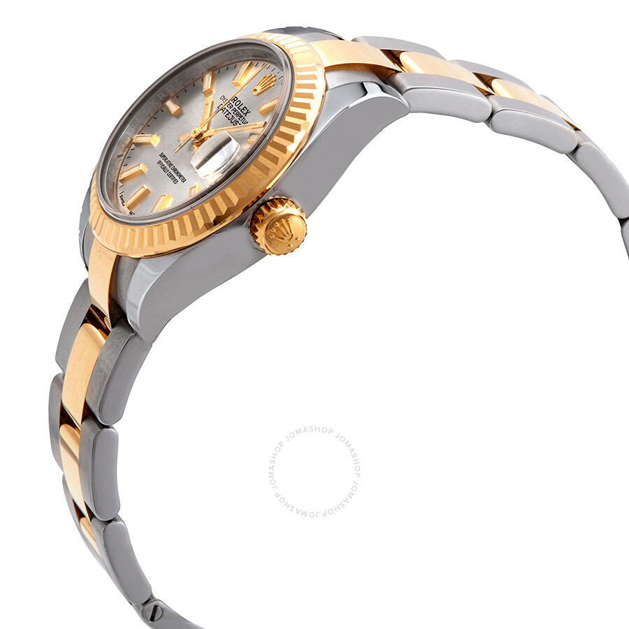 Rolex Datejust 28 Automatic Chronometer Silver Dial Ladies Two-tone Oyster Watch 279173（Lifetime free warranty+90-days replacement service & Refund!.）