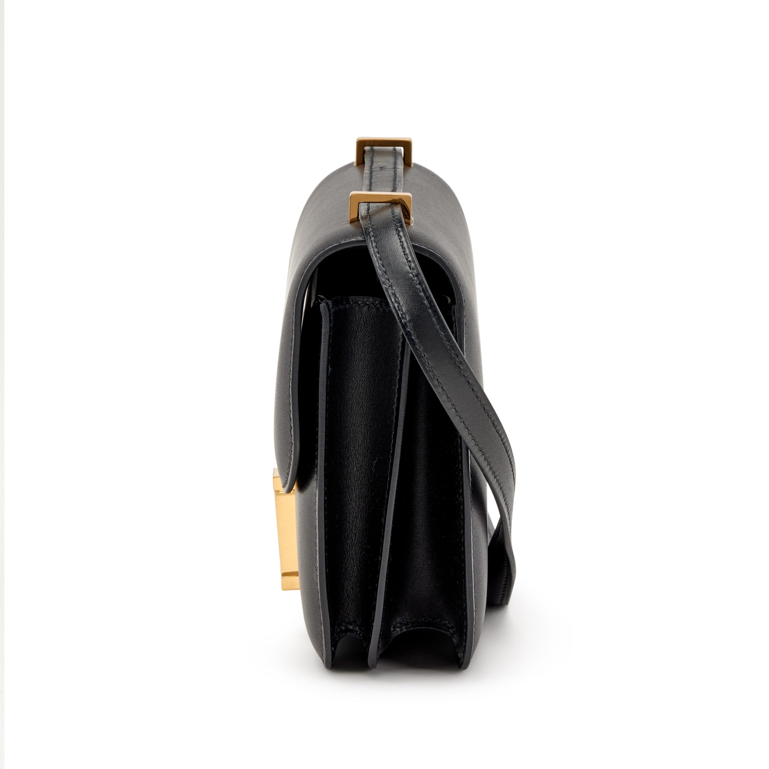 Hermes Constance Bag 18 Black Epsom Gold Hardware