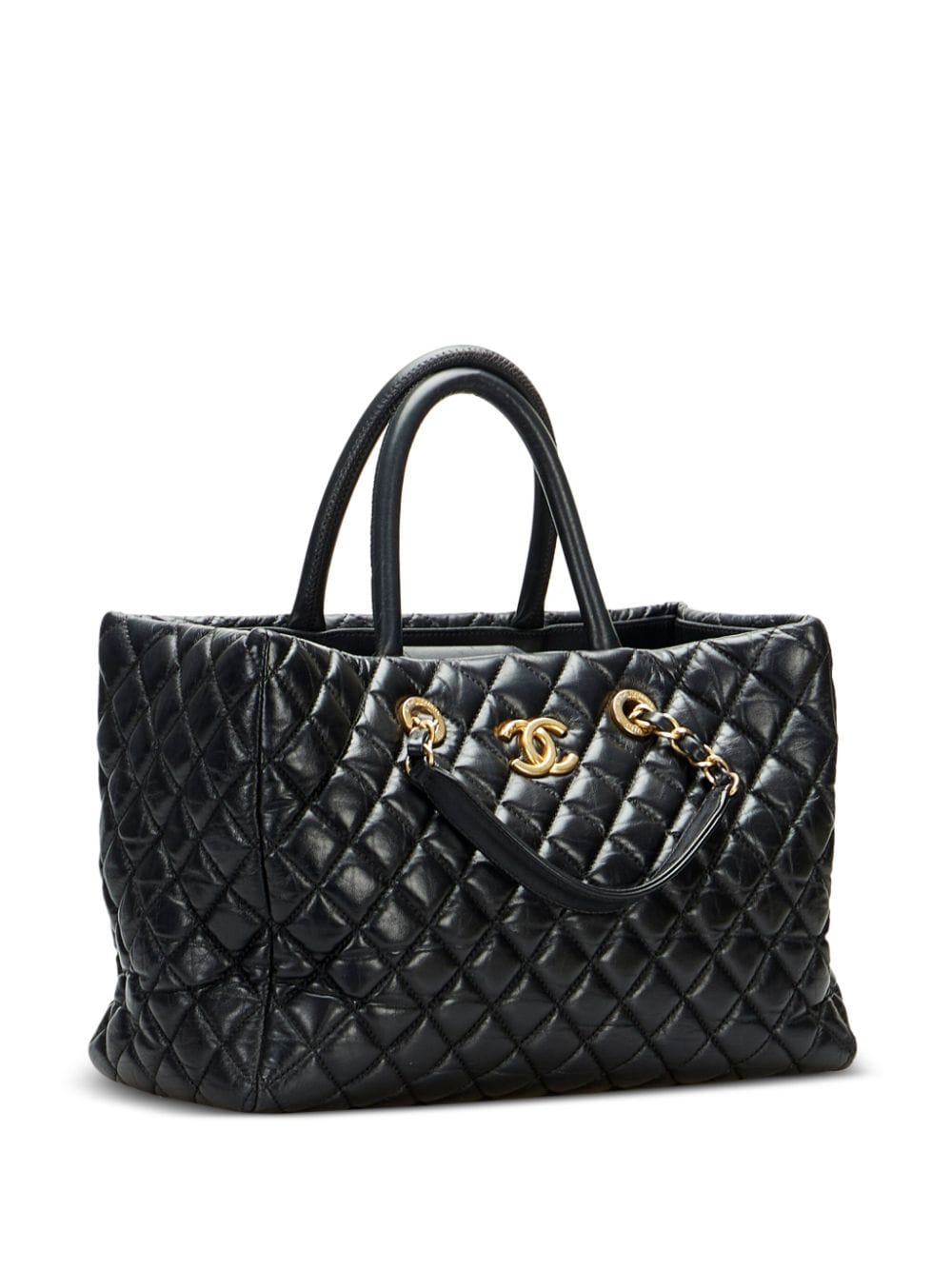 Coco Handle Diamond Quilted Tote