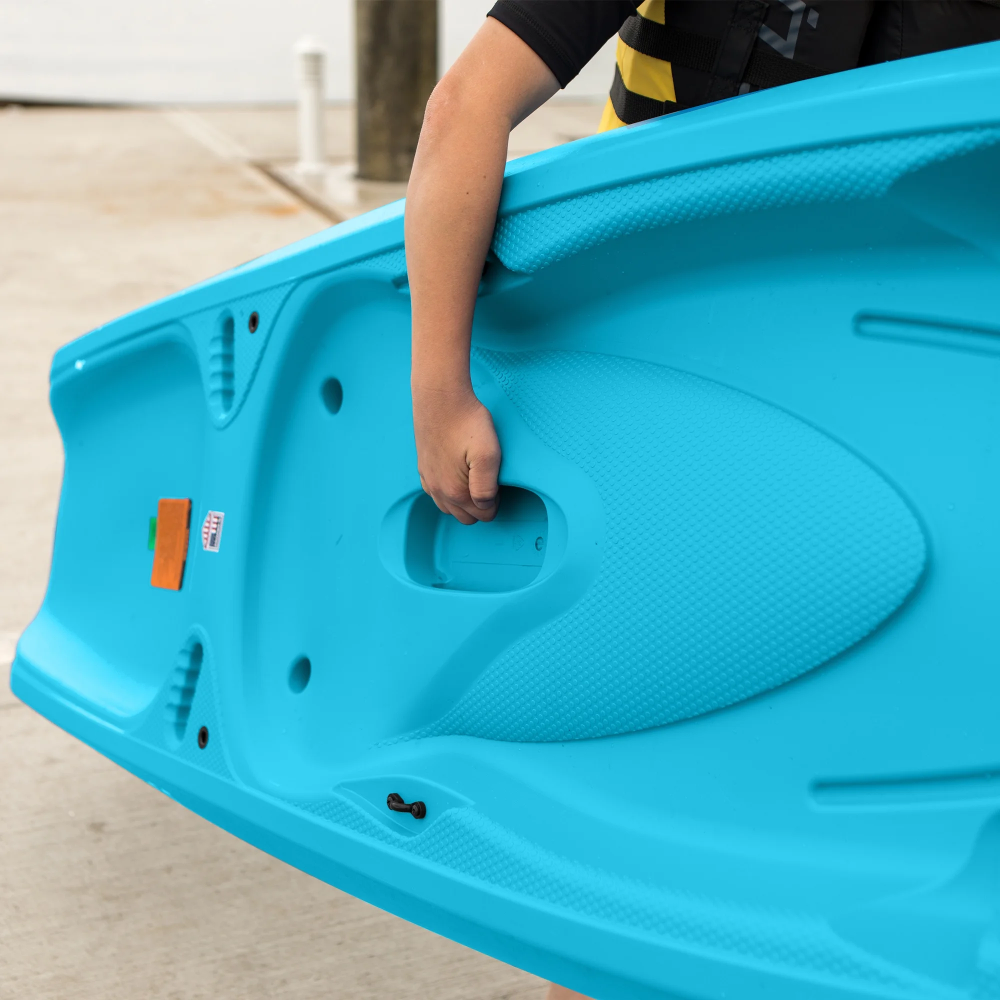 Lifetime Dash 6.5 Ft. Sit - on - Top Youth Kayak, Glacier Blue (90787)