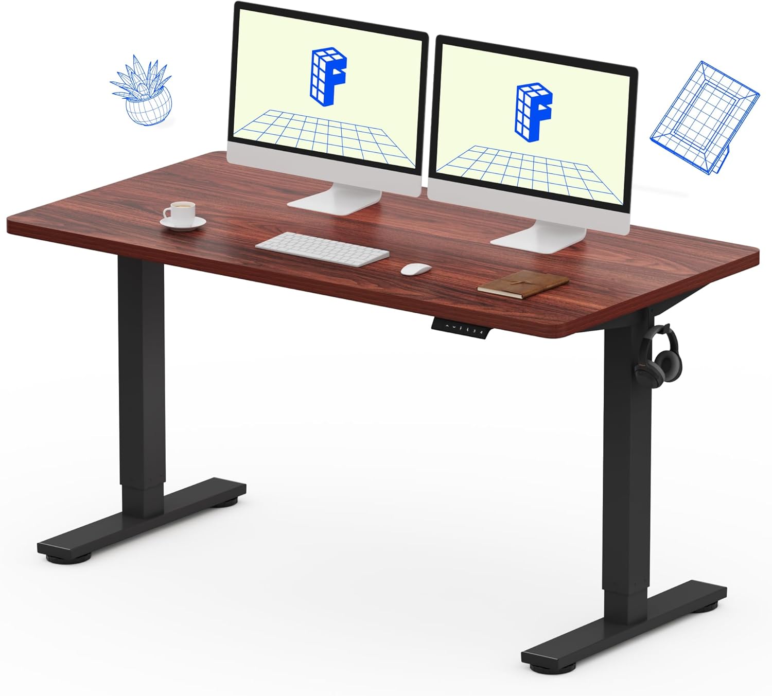 FLEXISPOT EN1 Whole-Piece Standing Desk