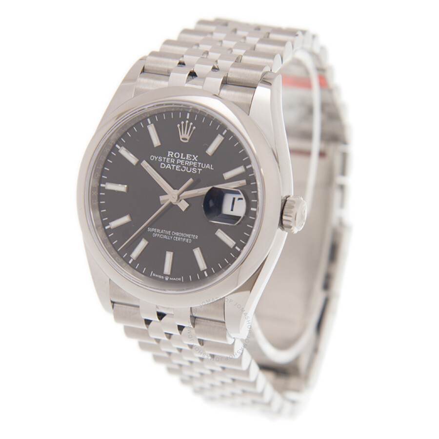 Rolex Datejust 36 Automatic Black Dial Men s Jubilee Watch 126200BKSJ（Lifetime free warranty+90-days replacement service & Refund!.）
