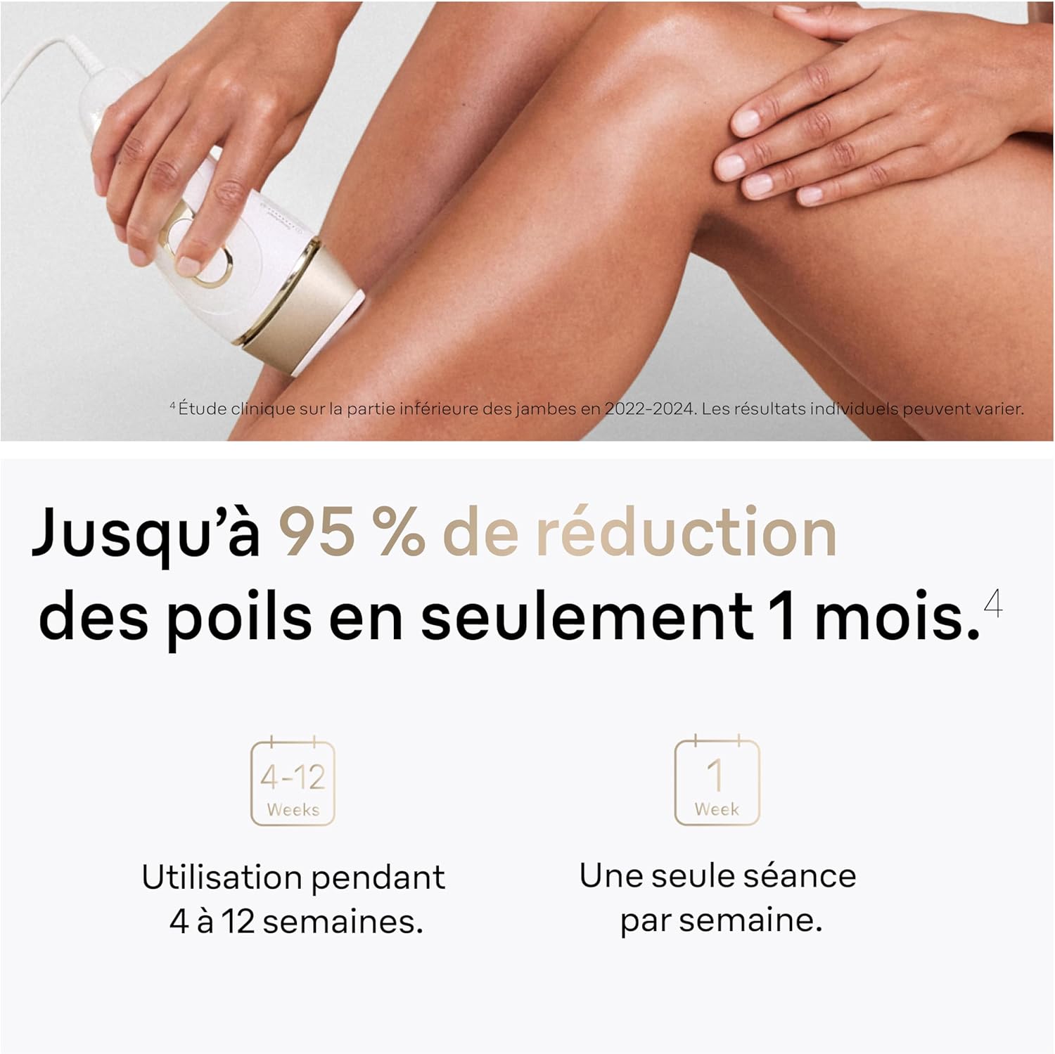 Épilateur lumière pulsée PL5157 tête précision rasoir inclus