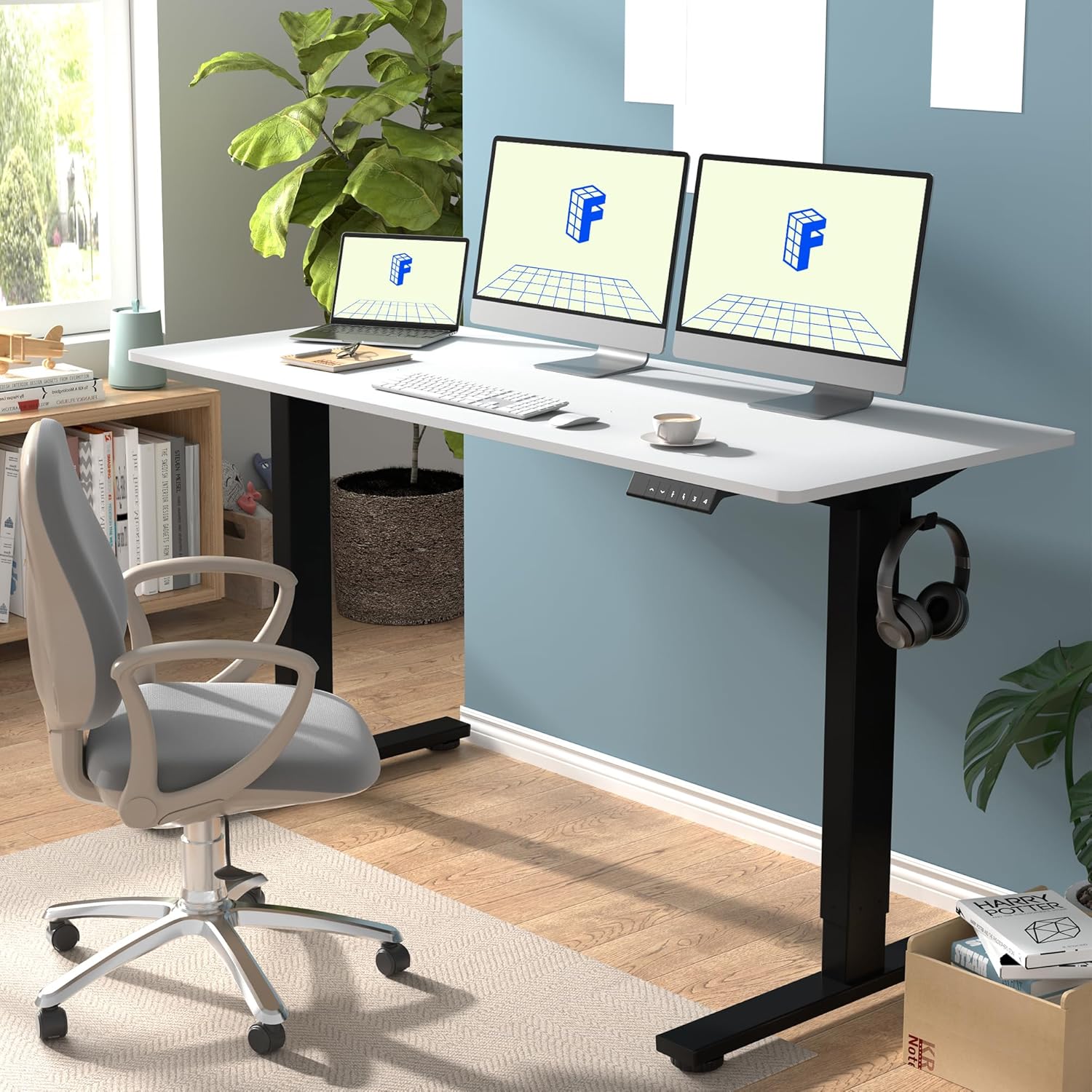 FLEXISPOT EN1 Whole-Piece Standing Desk
