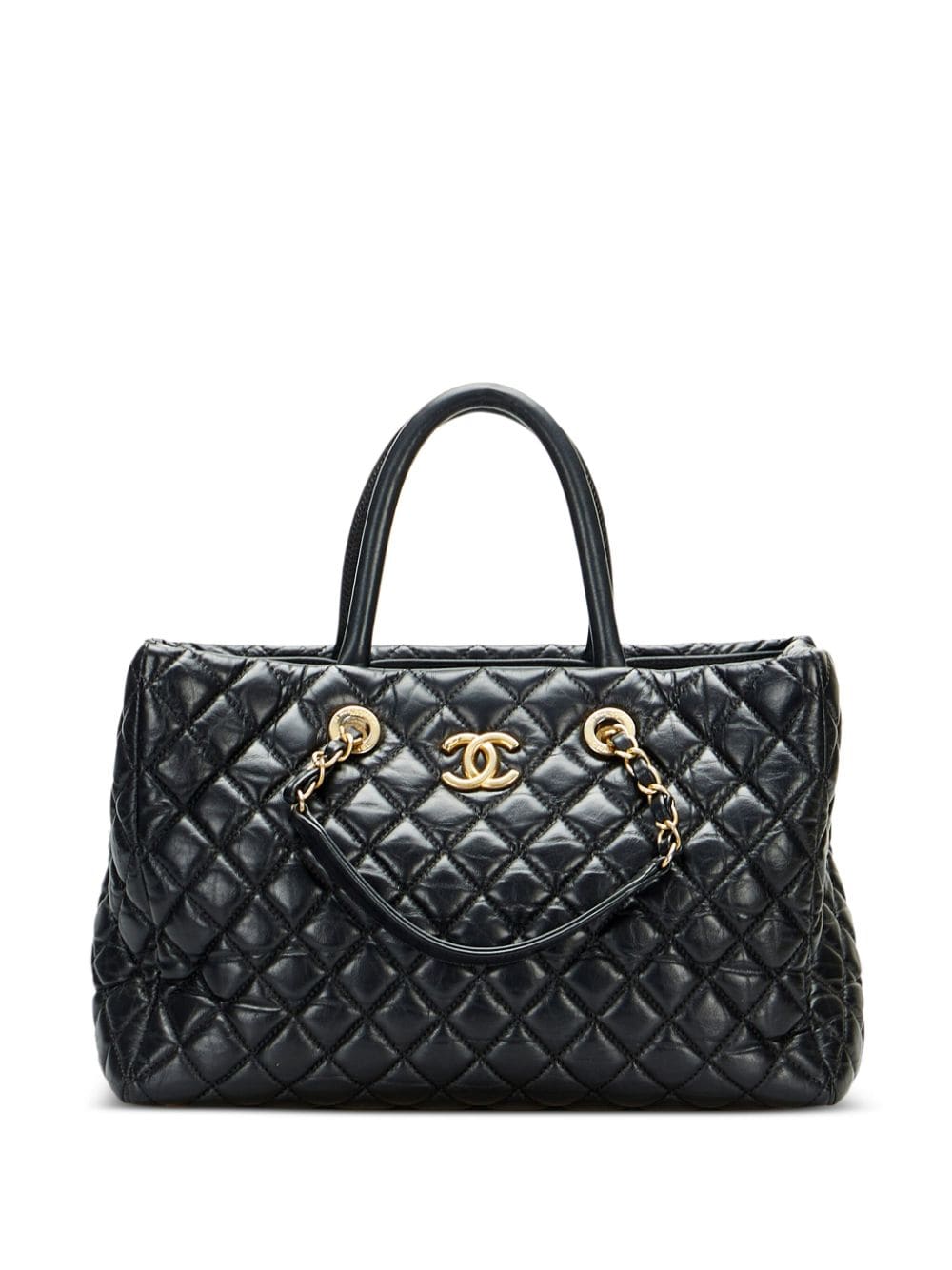 Coco Handle Diamond Quilted Tote