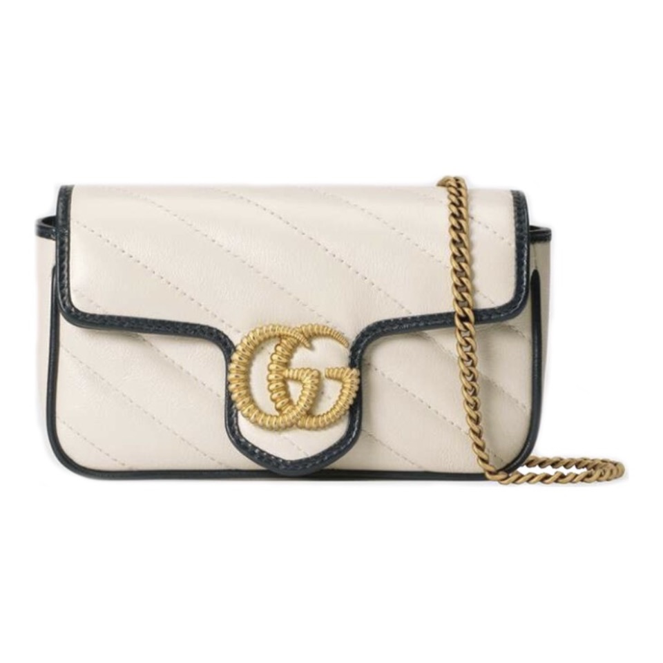 GUCCI GG Marmont Gold logo