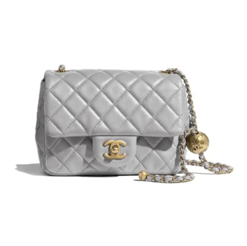 CHANEL CF 22S Shoulder Bag With Golden Ball 17/20cm