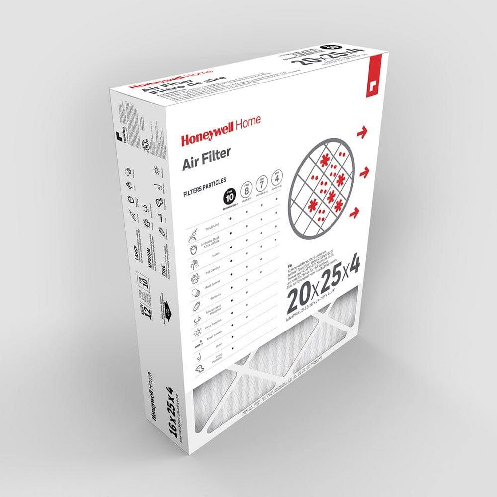 Honeywell 20 x 25 x 4 Pleated Air Filter FPR 10