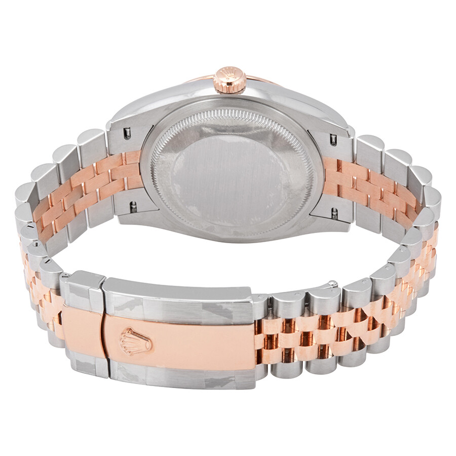 Rolex Datejust 36 Automatic White Dial Men s Steel and 18kt Everose Gold Jubilee Watch 126231WRJ（Lifetime free warranty+90-days replacement service & Refund!.）