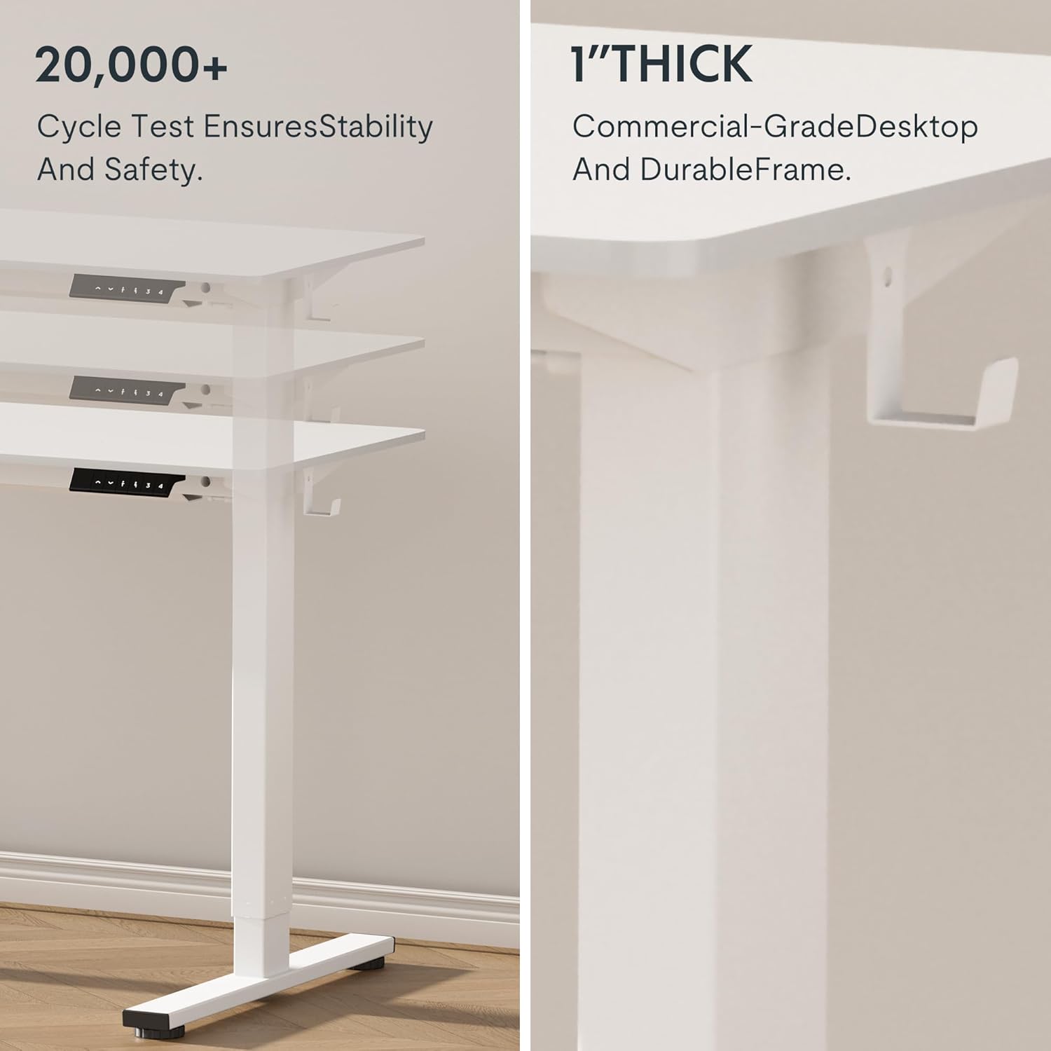 FLEXISPOT EN1 Whole-Piece Standing Desk