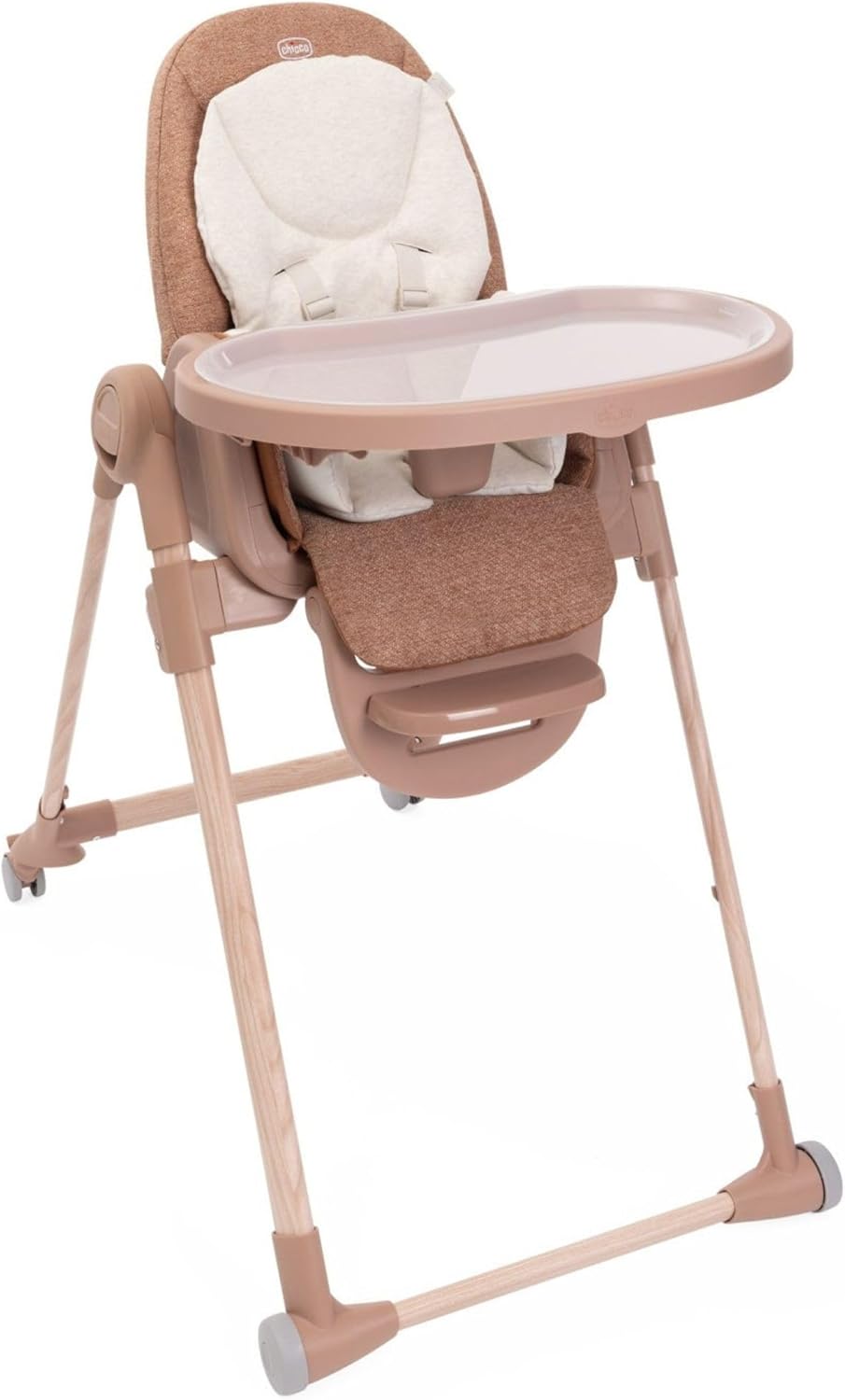 Chaise haute évolutive bébé 0 à 40 kg hauteur réglable pliage compact