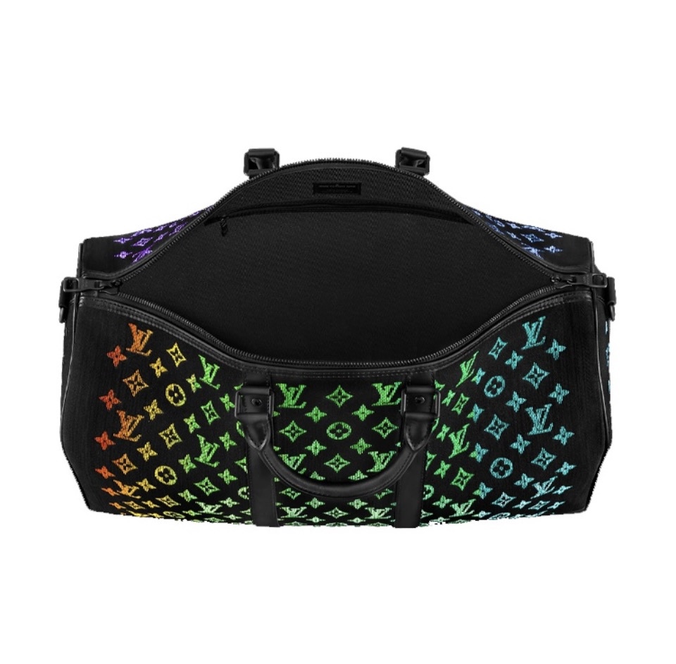 Louis vuittion keepall Travel bag night glow