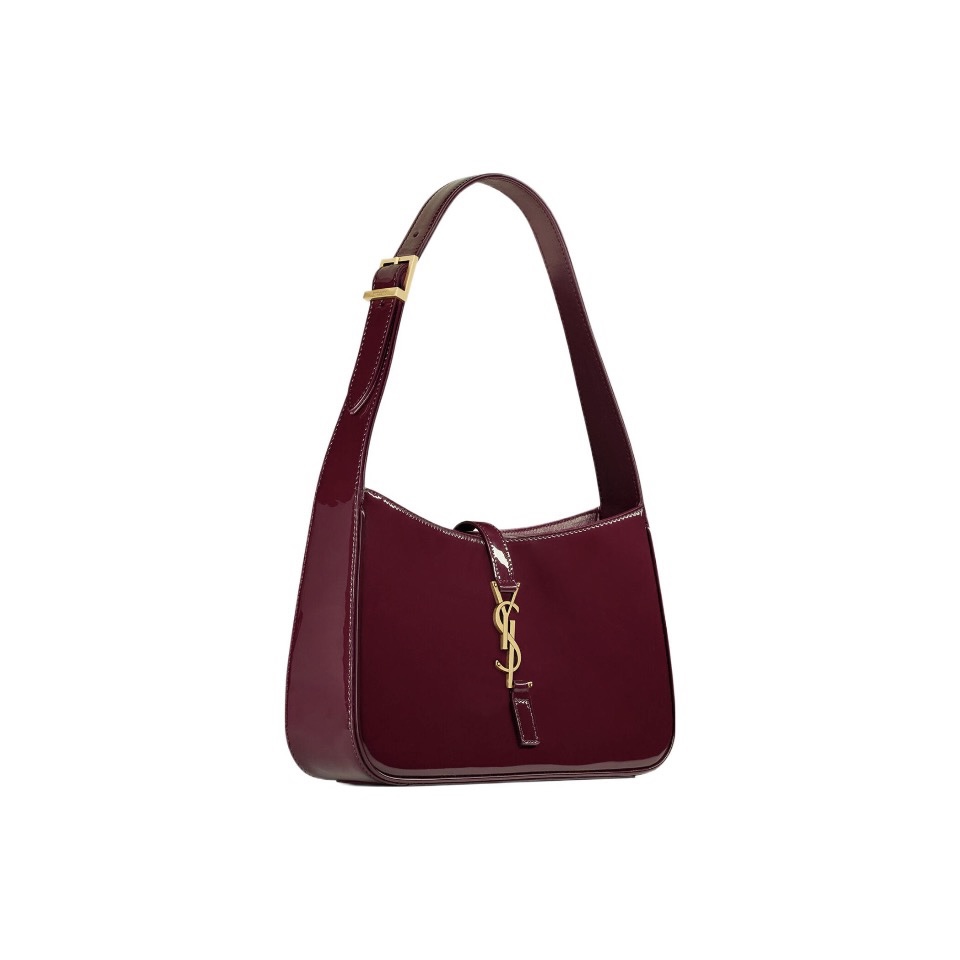 YSL Classic patent leather bag size 23 CM 100% restoration degree！