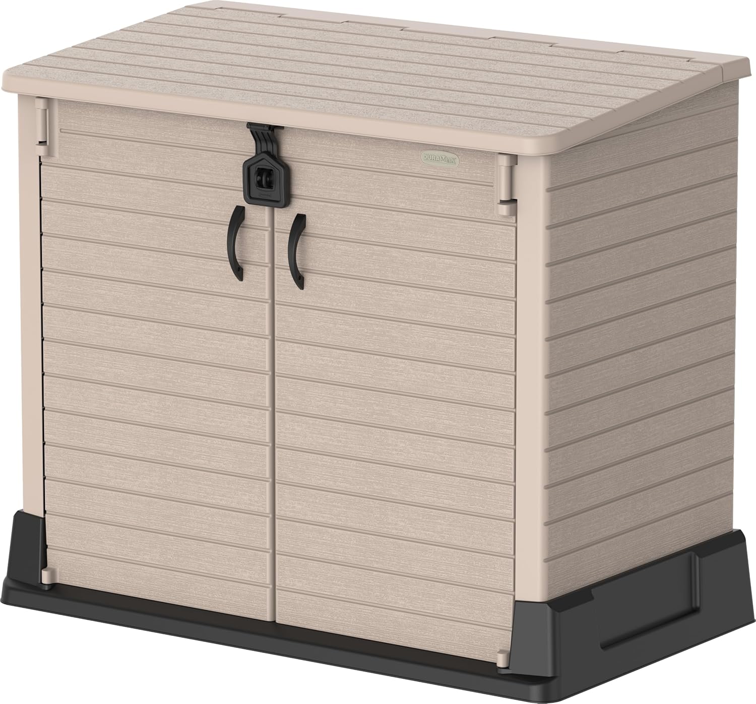 Abri jardin extérieur 850 L plastique rangement outils barbecues cache poubelles