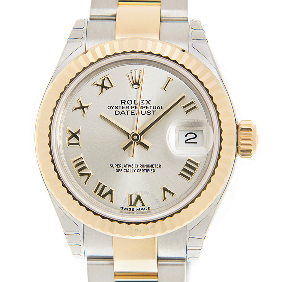 Rolex Lady-Datejust Silver Dial Automatic Ladies Oyster Watch 279173SRO（Lifetime free warranty+90-days replacement service & Refund!.）