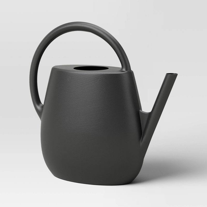 1gal Basic Plastic Watering Can - Black - Room Essentials
