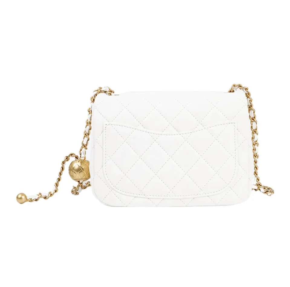 CHANEL CF 22S Shoulder Bag With Golden Ball 17/20cm